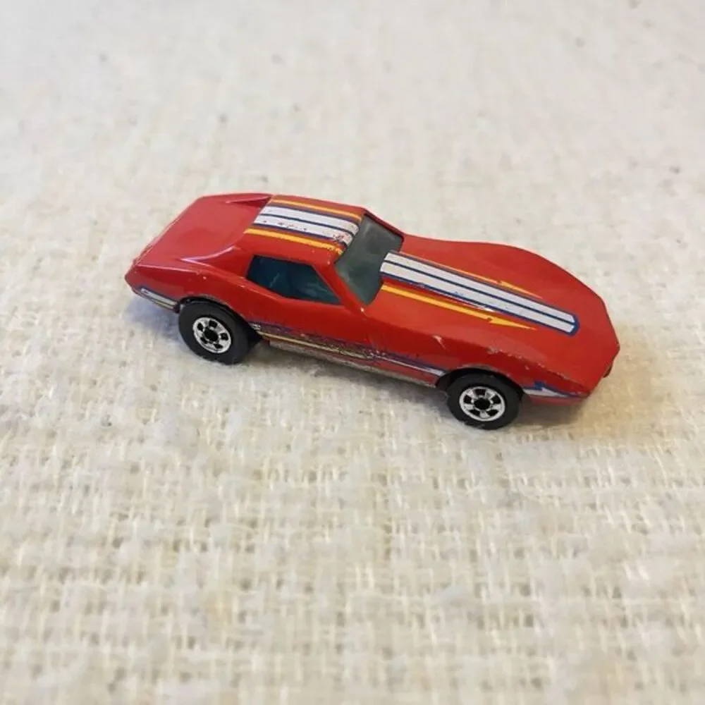 Vintage 1975 Hot Wheels Diecast Kellogg's Mail Promo Red Corvette Stingray RARE!